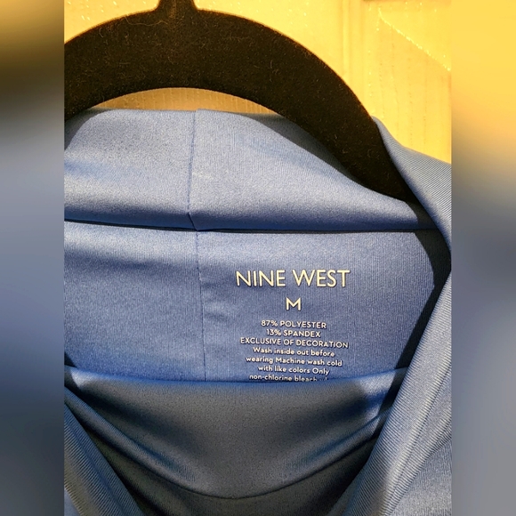 Nine West Size M Light Blue Bodycon Dreas - Picture 3 of 3